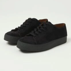 Sanders Monkey Shoe - Black Suede