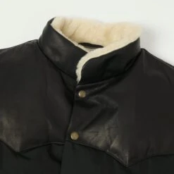 Shangri-La Heritage 'Bivacco' Western Down Vest - Black -Hartford Sale Store SHANGRI LAHERITAGE 2 49dd6aed b91f 409f b684 79cd07fdeb1d