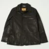 Shangri-La Heritage 'Enzo' Leather Car Coat - Black 1 Shangri-La Heritage 'Enzo' Leather Car Coat - Black -Hartford Sale Store SHANGRI LAHERITAGE 31
