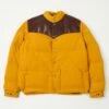 Shangri-La Heritage 'Bivacco' Western Down Jacket - Yellow -Hartford Sale Store SHANGRILA BIVACCOPUFFERJACKET YELLOW