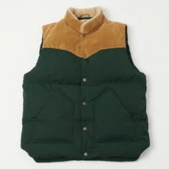 Shangri-La Heritage 'Bivacco' Western Down Vest - Forest Green
