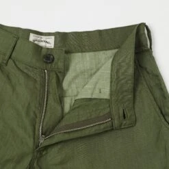 Spellbound 43-835L Ankle Tapered Trouser - Olive -Hartford Sale Store SPELLBOUND 43 835LLINENTROUSERS OLIVE4