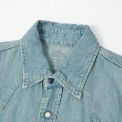Spellbound 48-736E Western Style 6oz Denim Shirt - Light Washed 8 Spellbound 48-736E Western Style 6oz Denim Shirt - Light Washed -Hartford Sale Store SPELLBOUND 48 736E WESTERNSTYLE LIGHTWASH4