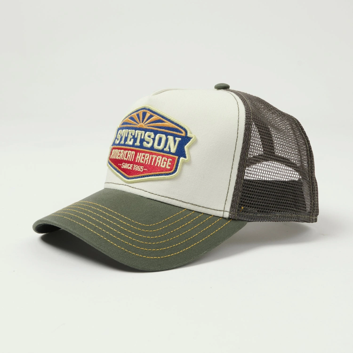 Stetson 7751194-5 'Sun' Trucker Cap 3 Stetson 7751194-5 'Sun' Trucker Cap