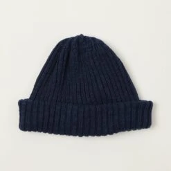Sublime Cotton Linen Watch Cap - Navy