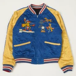 TOYS McCOY Marilyn Monroe Reversible 'Sukajan' Souvenir Jacket - Blue/Black -Hartford Sale Store TOYSMCCOY MONROESOUVENIRREVERSIBLESUKAJANJACKET 7