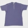 TOYS McCOY TMC2033 Union Henley - Purple Blue -Hartford Sale Store TOYSMCCOY TMC2033HENLEYTEE 120PURPLE