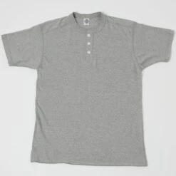 TOYS McCOY TMC2033 Union Henley - Heather Grey