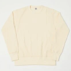 TOYS McCOY Big Waffle Crew Neck Sweatshirt - Natural