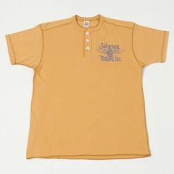 TOYS McCOY 'Johnson Motors Flying Wheel' Union Henley - Gold