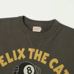 TOYS McCOY TMC2448 'Felix 8 Ball' Sweatshirt - Black -Hartford Sale Store TOYSMCCOY TMC2448FELIX8BALLSWEAT 5