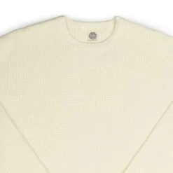 TOYS McCOY TMC1765 Plain Waffle Knit Sweatshirt - Off White -Hartford Sale Store TOYSMcCOYTMC1765PlainWaffleKnitSweatshirt OffWhite 3224 2672