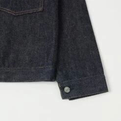 Warehouse & Co Lot. 2001xx (2000xx) Blanket Lined 'Type-I' Denim Jacket - Raw -Hartford Sale Store WAREHOUSECO 2001XXBLANKETLININGDENIMJACKET INDIGO1