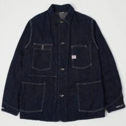 Warehouse & Co 2110 Denim Coverall Jacket - Rinsed