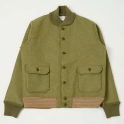 Warehouse & Co 2233 A1 Style Wool Jacket - OD Green