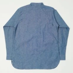 Warehouse & Co 3044 USN Chambray Shirt - Sax -Hartford Sale Store WAREHOUSECO 3044USNCHAMBRAYSHIRT SAX1