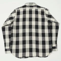 Warehouse & Co 3104 '23 'A Pattern' Flannel Shirt - Black -Hartford Sale Store WAREHOUSECO 310423APATTERNSHIRT BLACK1