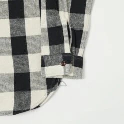 Warehouse & Co 3104 '23 'A Pattern' Flannel Shirt - Black -Hartford Sale Store WAREHOUSECO 310423APATTERNSHIRT BLACK2