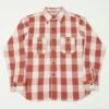 Warehouse & Co 3104 '23 'A Pattern' Flannel Shirt - Red -Hartford Sale Store WAREHOUSECO 310423APATTERNSHIRT RED