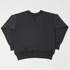 Warehouse & Co 401 Plain Sweatshirt - Black -Hartford Sale Store WAREHOUSECO 401PLAINSWEAT BLACK1