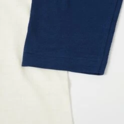 Warehouse & Co 4058 Baseball Henley - Cream/Navy -Hartford Sale Store WAREHOUSECO 4058BASEBALLHENLEY CREAMNAVY3