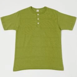 Warehouse & Co 4601 S/S Henley - Grass Green