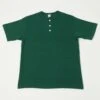 Warehouse & Co 4601 S/S Henley - Dark Green