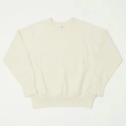 Warehouse & Co 461 Crew Neck Sweatshirt - Cream
