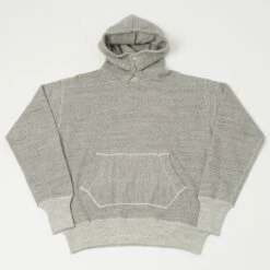 Warehouse & Co 469 The Set-In Hooded Sweatshirt - Heather Grey