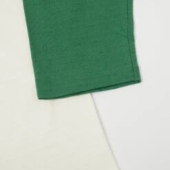 Warehouse & Co 4800 Baseball Tee - Cream/Light Green -Hartford Sale Store WAREHOUSECO 4800BASEBALLTEE CREAMGREEN3