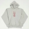 Warehouse & Co 484 'Lifeguard' Reverse Weave Hooded Sweatshirt - Heather Grey