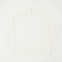 Warehouse & Co 5906 L/S Crew Neck Tee - Off White