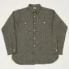 Warehouse & Co 3055 'A Pattern' Gingham Work Shirt - Grey