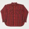 Warehouse & Co 3104Flannel Shirt 'C Pattern' - Red -Hartford Sale Store WAREHOUSECO CPATTERNFLANNELSHIRT RED
