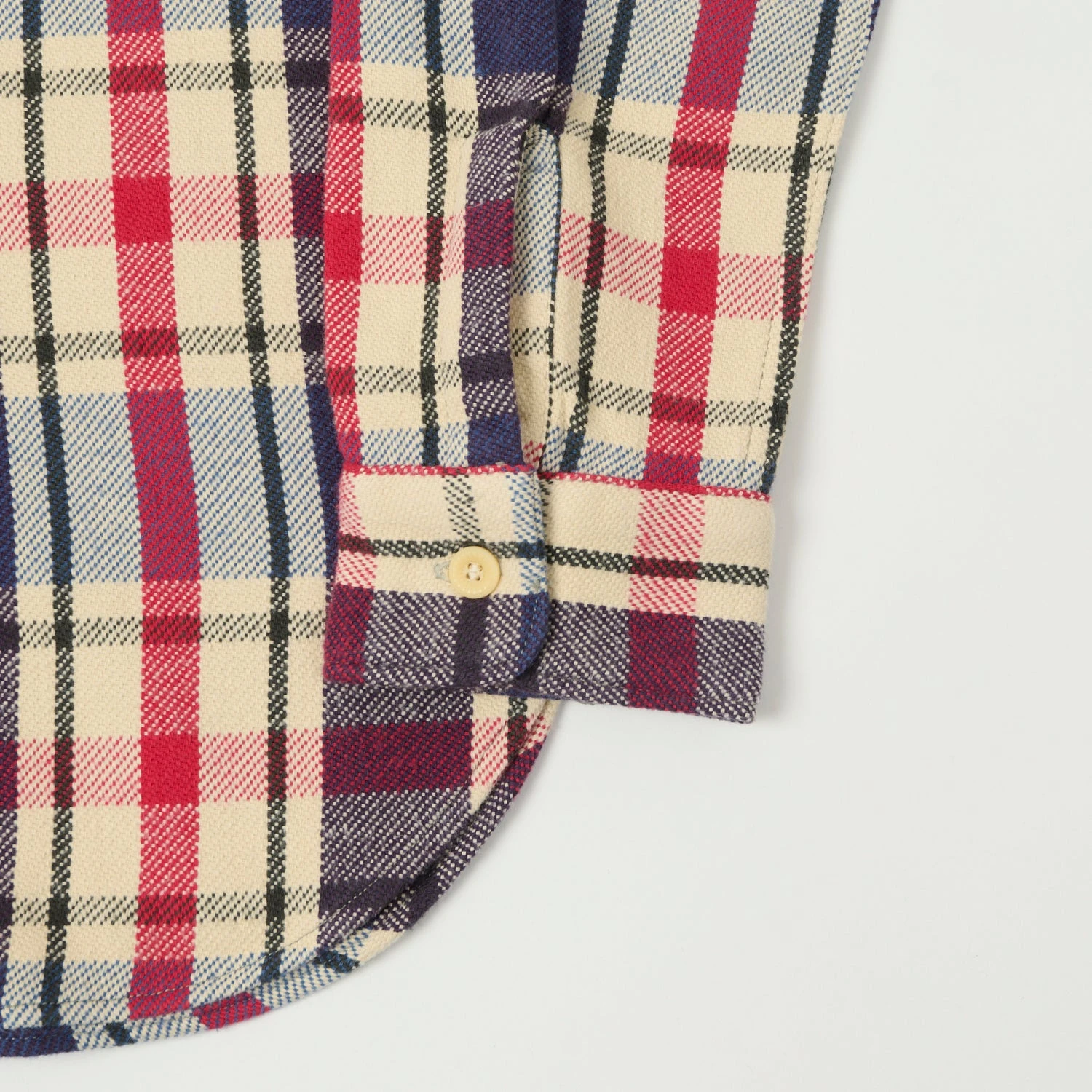 Warehouse & Co 3104 '24 Flannel Shirt 'D Pattern' - Blue 5 Warehouse & Co 3104 '24 Flannel Shirt 'D Pattern' - Blue - Image 3