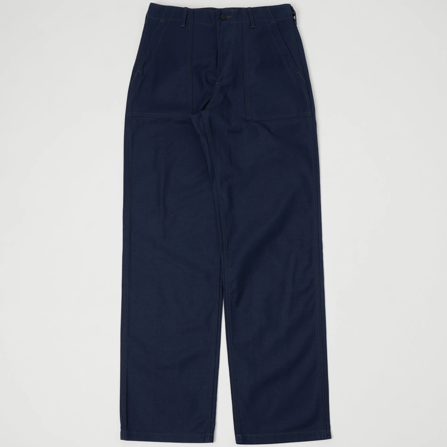 Warehouse & Co Sateen Fatigue Pant - Navy 3 Warehouse & Co Sateen Fatigue Pant - Navy