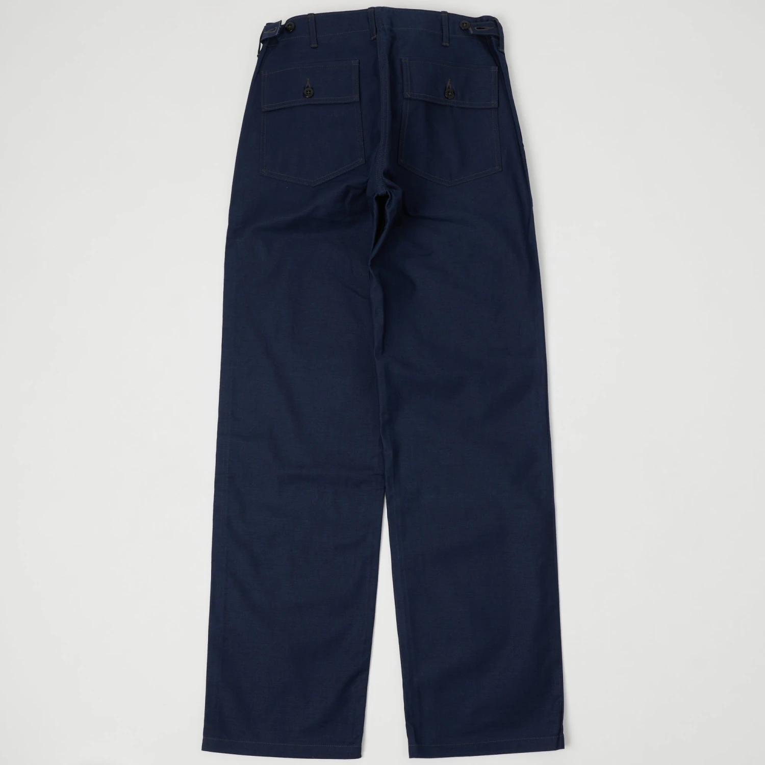Warehouse & Co Sateen Fatigue Pant - Navy 5 Warehouse & Co Sateen Fatigue Pant - Navy - Image 3