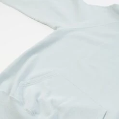 Warehouse & Co 462 Plain Hooded Sweatshirt - Sax Blue -Hartford Sale Store WAREHOUSE 462 BLUE2