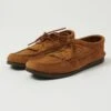 Yuketen Blucher W/ Kiltie Camp Sole Shoe - FO G Brown