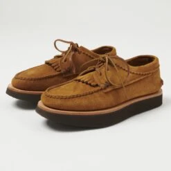 Yuketen Blucher Rocker W/ Kiltie Shoe - FO G Brown