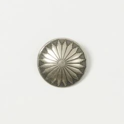 Yuketen 1 1/4" Concho Pin C - Nickel Silver