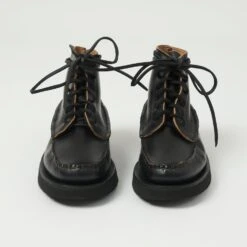 Yuketen All Handsewn Maine Guide 6 Eye Boot - G Black -Hartford Sale Store YUKETEN MAINEGUIDEBOOT BLACK1