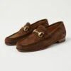 Yuketen Moc Ischia Shoe - Gorain Snuff -Hartford Sale Store YUKETEN MOCISCHIAGOAINSNUFF BROWN