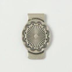 Yuketen Concho Money Clip - Nickel Silver