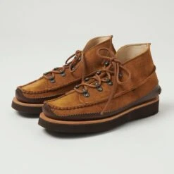 Yuketen Handsewn Tokyo DB Chukka W/21 Boot - FO G Brown X G Brown