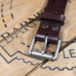 Barnes & Moore Roller Belt - Deep Honey/Nickel -Hartford Sale Store barnes moore english leather roller belt deep honey nickel 3 768x768 1