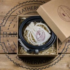 Barnes & Moore Garrison Belt - Black/Nickel -Hartford Sale Store barnes moore garrison belt black nickel 1