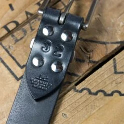 Barnes & Moore Garrison Belt - Black/Nickel -Hartford Sale Store barnes moore garrison belt black nickel 5