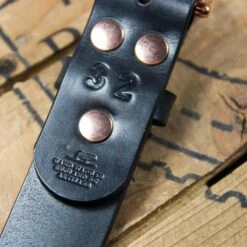 Barnes & Moore Roller Belt - Black/Copper -Hartford Sale Store barnes moore roller belt black copper 4