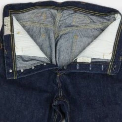 Freewheelers 2022004 'Bake Head' 14oz Denim Overall - Rinsed -Hartford Sale Store freewheelersthebakeheadoveralls 4786